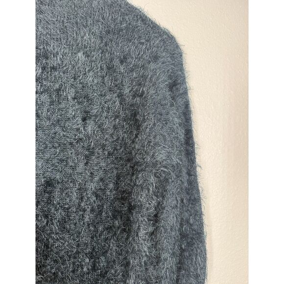 Wednesday's Girl Eyelash Midi Sweater Dress Womens Sz XS Fairy Grunge Witchy - Picture 4 of 8